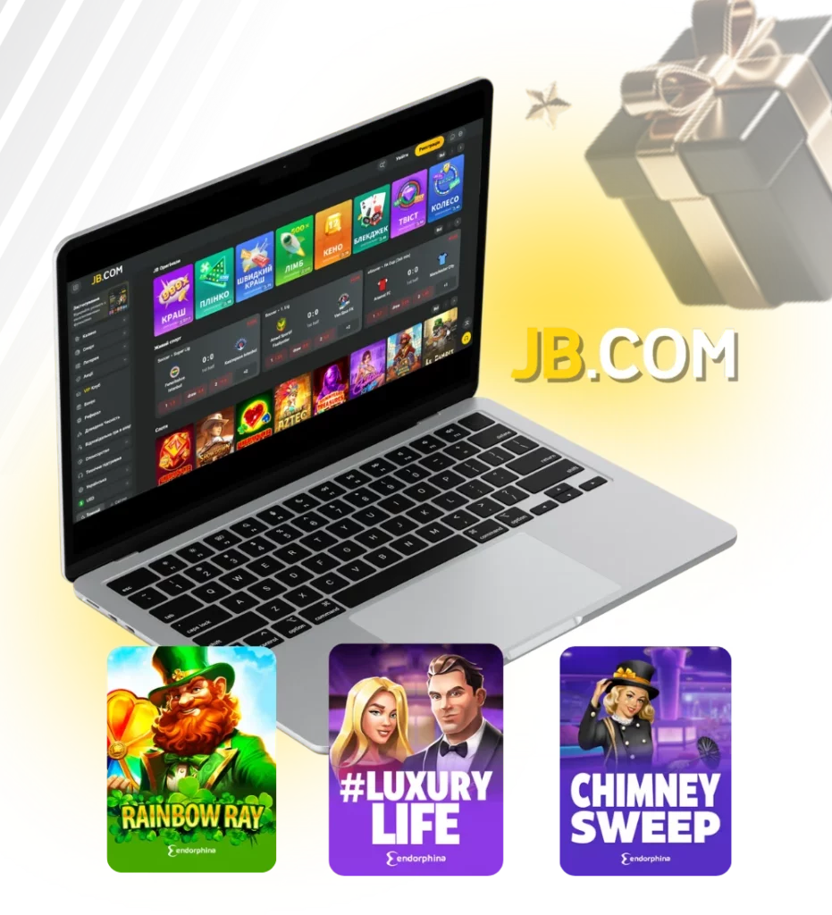 Вибір слотів Endorphina на JB.COM